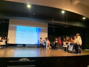 2 ve 3. Sınıflar Arası Kelime Yarışması Başarıyla Gerçekleşti